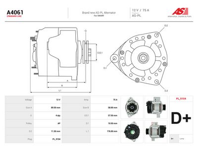 Generator AS-PL A4061