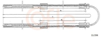 CABLU FRANA DE PARCARE