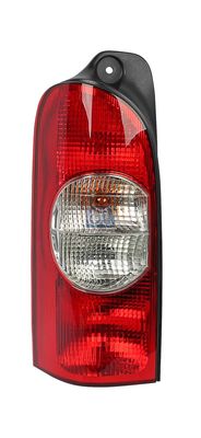 Achterlicht Links (P21/5W/P21W, kleur indicator transparant, kleur van het glas red) past: NISSAN INTERSTAR X70  OPEL MOVANO A  RENAULT MASTER II Bus / Volledig lichaam 01.04-11.10