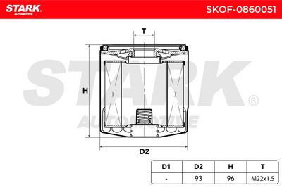 маслен филтър STARK SKOF-0860051