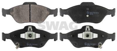 комплект спирачно феродо, дискови спирачки SWAG