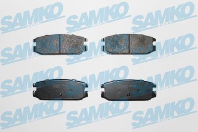 Комплект тормозных колодок, дисковый тормоз SAMKO 5SP045 для MITSUBISHI PAJERO