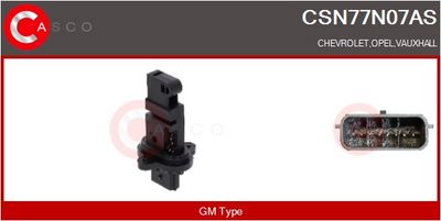 SENZOR DEBIT AER CASCO CSN77N07AS
