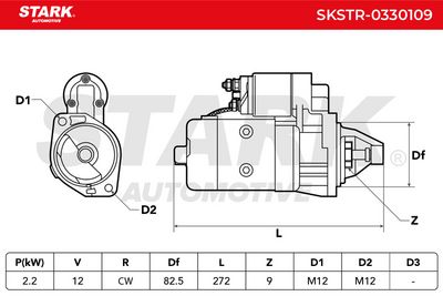 стартер STARK SKSTR-0330109