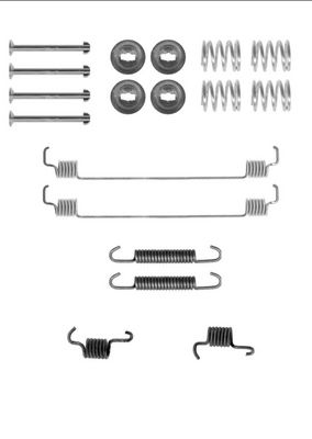 ZUBEHöRSATZ BREMSBACKEN