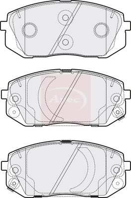 APEC Brake Pad Set, disc brake PAD2193