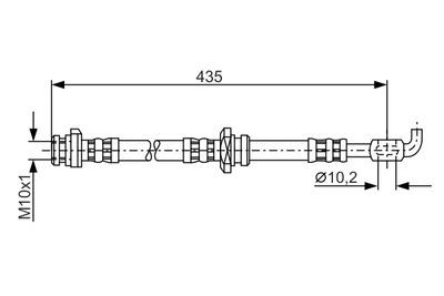 BOSCH Bremsschlauch
