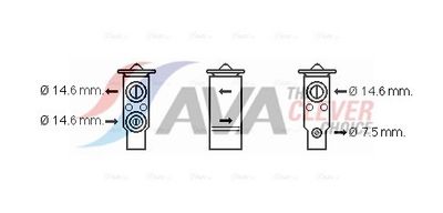 EXPANSIONSVENTIL KLIMAANLAGE