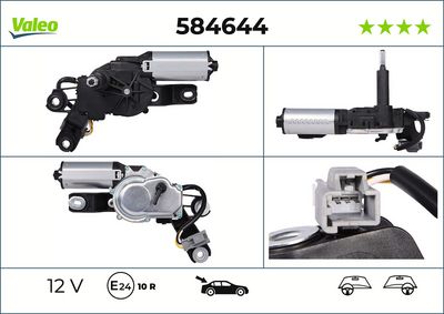 двигател на чистачките VALEO 584644