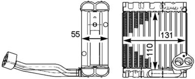 Airconditioning verdamper