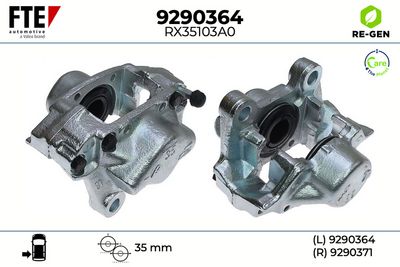 спирачен апарат FTE 9290364