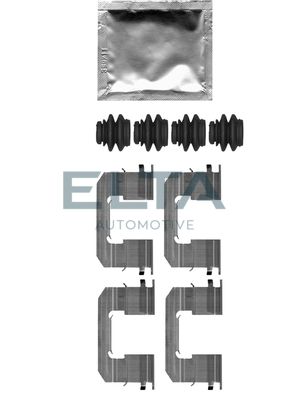 Комплектующие, колодки дискового тормоза ELTA AUTOMOTIVE EA8789 для CITROËN C1