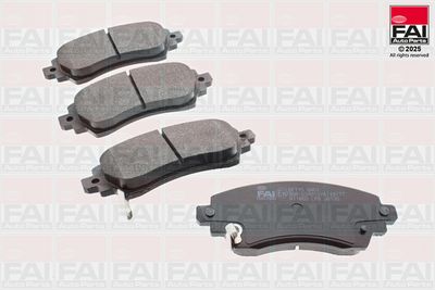комплект спирачно феродо, дискови спирачки FAI AutoParts BP715