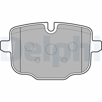 Brake Pad Set, disc brake LP2246