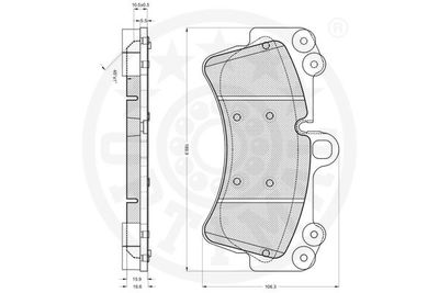 SET PLACUTE FRANA FRANA DISC OPTIMAL 12176 2