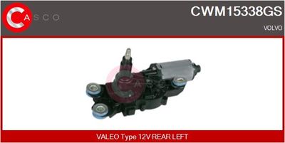 CASCO CWM15338GS Двигун склоочисника для VOLVO (Вольво)