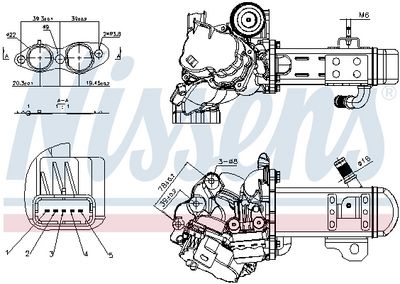 AGR-MODUL NISSENS 98434 6