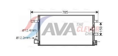 Condenseur, climatisation AVA Clever Choice