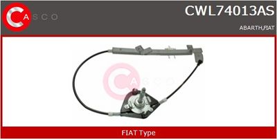 Zvedací zařízení oken CASCO CWL74013AS