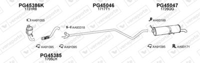 SISTEM DE ESAPAMENT VENEPORTE 450445