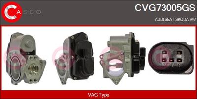AGR-Ventil CASCO CVG73005GS
