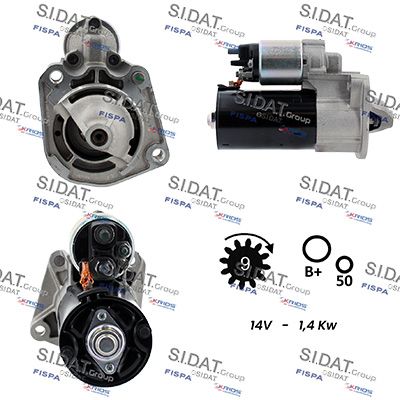 стартер SIDAT S12BH0497