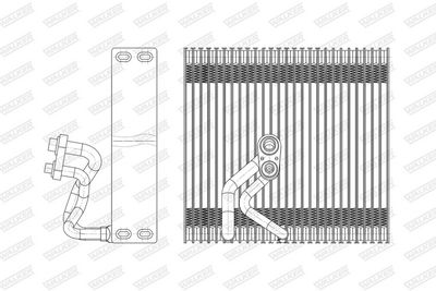 VERDAMPFER KLIMAANLAGE WALKER WEV00148 8