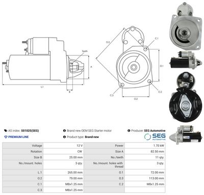 STARTER AS-PL S01025SEG 4