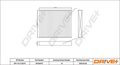 FILTER INNENRAUMLUFT DR!VE+ DP1110120274 8
