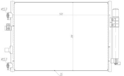 KONDENSATOR KLIMAANLAGE