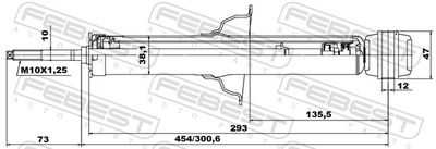 AMORTIZOR FEBEST 04659939R 1