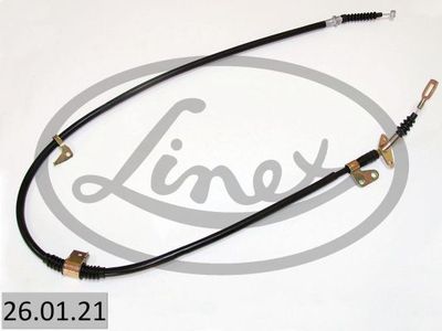 LINEX 26.01.21 Трос ручного тормоза  для MAZDA 626 III Hatchback (GD) 2.0