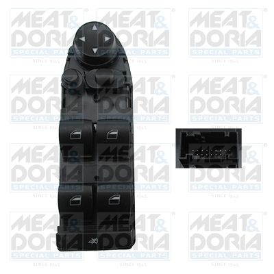 Выключатель, стеклолодъемник MEAT & DORIA 26008 для BMW X6