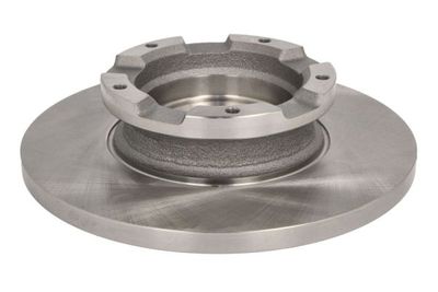 Brake disc Achter Links/Rechts (met ABS ring) past: FORD TOURNEO CUSTOM V362, TRANSIT CUSTOM V362, TRANSIT V363  PEUGEOT 3008 II 1.0H-Electric 09.12-