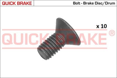 Ruuvi, jarrulevy QUICK BRAKE 11665-10K