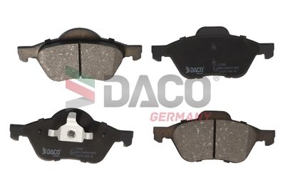 Комплект тормозных колодок, дисковый тормоз DACO Germany 323948 для RENAULT LAGUNA