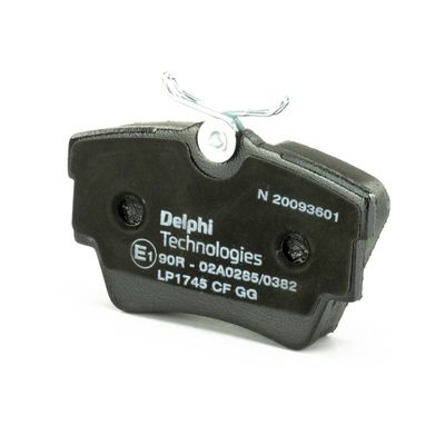 BREMSBELAGSATZ SCHEIBENBREMSE DELPHI LP1745 6