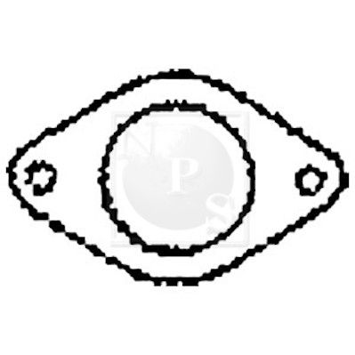 NPS M433I01 Прокладка глушителя  для MITSUBISHI DELICA (Митсубиши Делика)