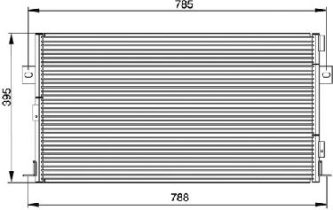 Condensor, airconditioning