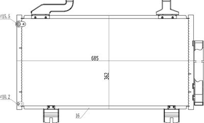 HART 612 210 Деталь для HONDA ACCORD VIII универсал (CW) 2.4 i (CW2)