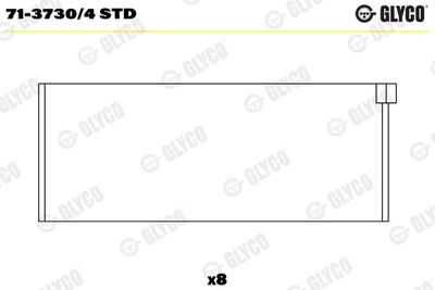 CUZINETI BIELA GLYCO 7137304STD