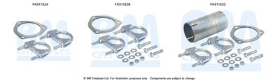 Монтажен комплект, катализатор BM Catalysts FK91182