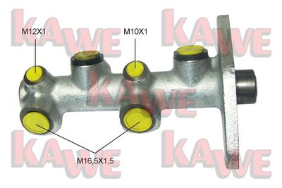 Главный тормозной цилиндр KAWE B1261 для FORD FIESTA