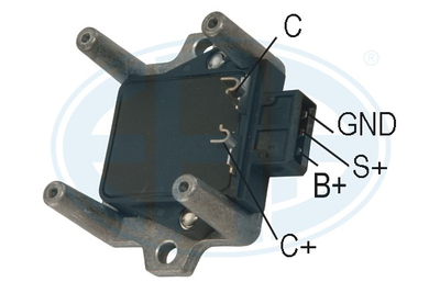 Коммутатор, система зажигания WILMINK GROUP WG1779033 для VW KAEFER