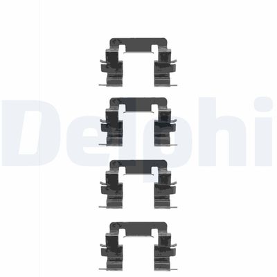 SET ACCESORII PLACUTE FRANA DELPHI LX0346