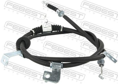 Тросик, cтояночный тормоз FEBEST 04100-GFLH для MITSUBISHI OUTLANDER