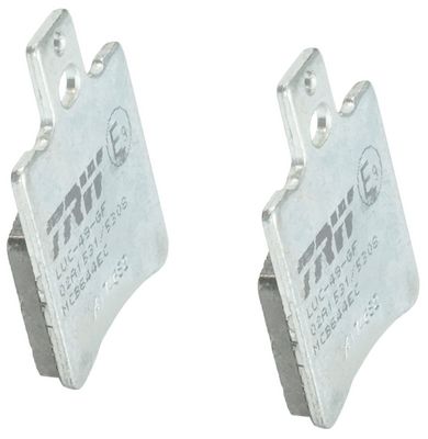 Brake pads Voor, beoogd gebruik: offroad/route/scooters, materiaal: organisch-EC, 54x39,7x6,6mm