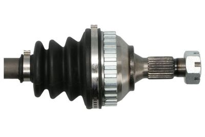 Aandrijfas Voor Links 593mm (nieuw, voertuigen met ABS) past: CITROEN BERLINGO, BX, C4 I, XSARA, XSARA PICASSO, ZX  PEUGEOT PARTNER 1.4D-2.0 07.86-12.15