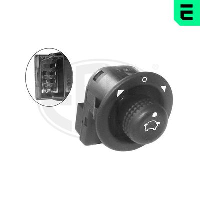 Spínač, nastavení vnějšího zrcátka ERA 662437