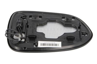Zijspiegel glas Links (asferisch, met verwarming) past: HONDA JAZZ II 03.02-12.04